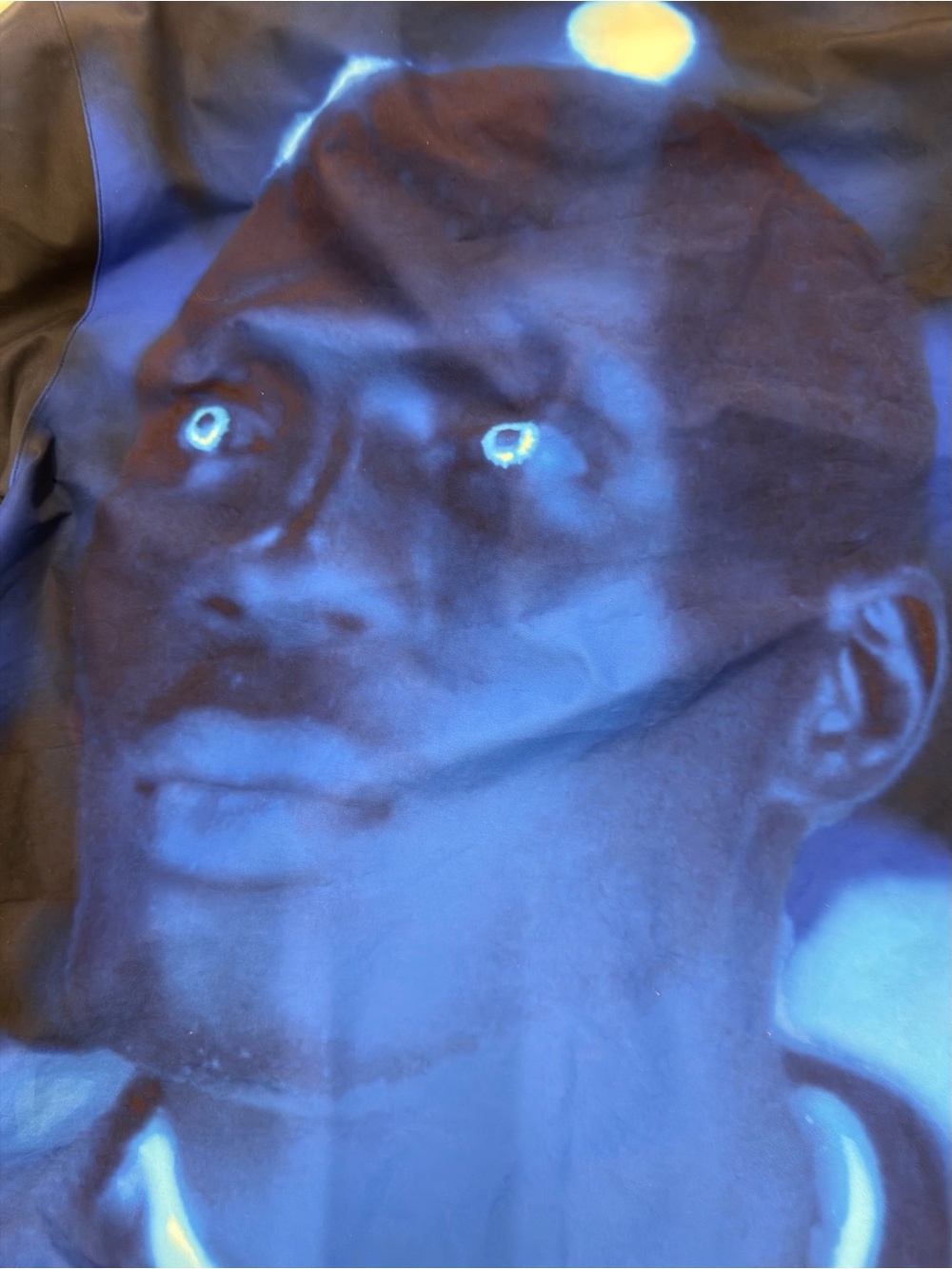Belly Nas Dmx Supreme Goretex Blue Hooded Raincoat - Picture 3 of 7